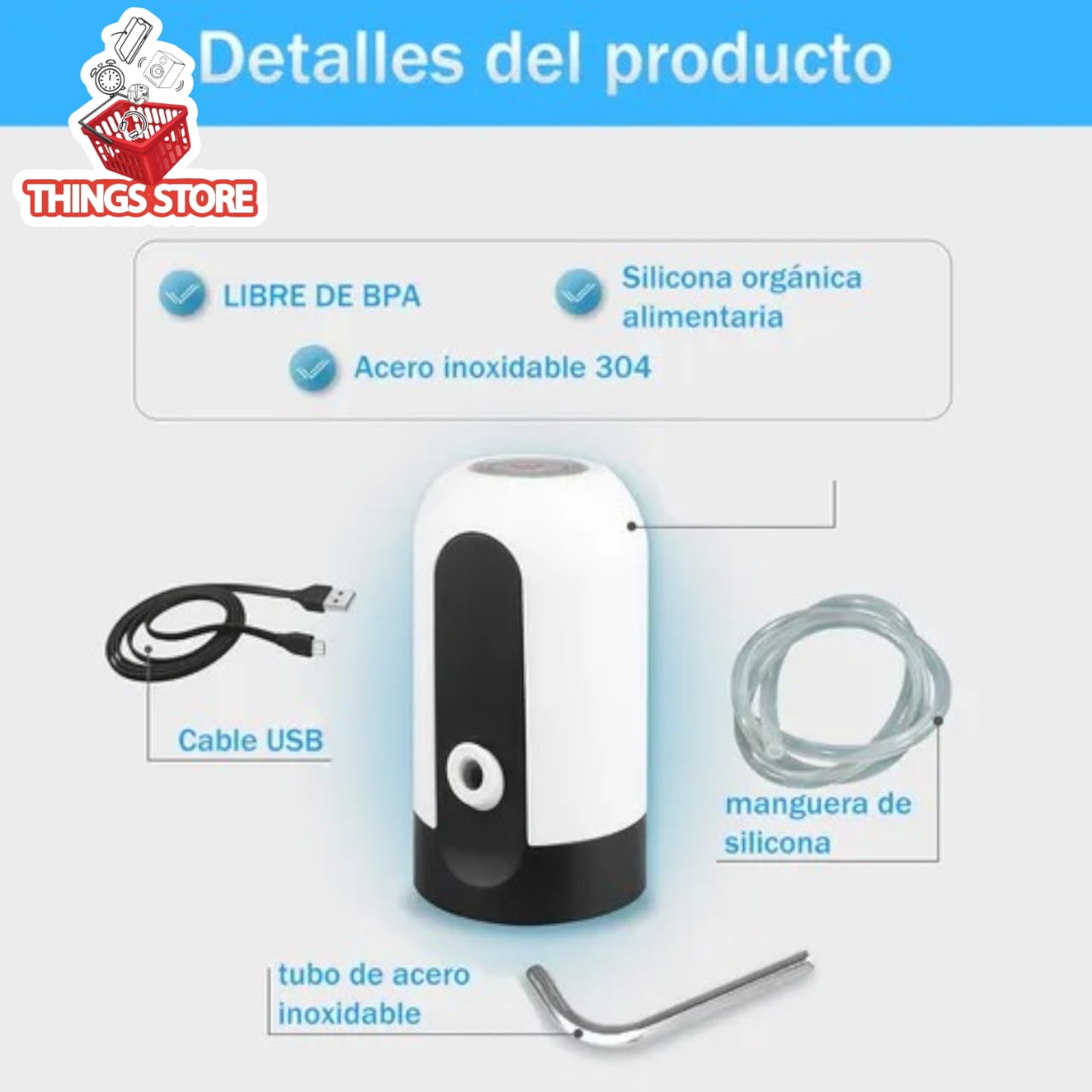 Dispensador de agua eléctrico