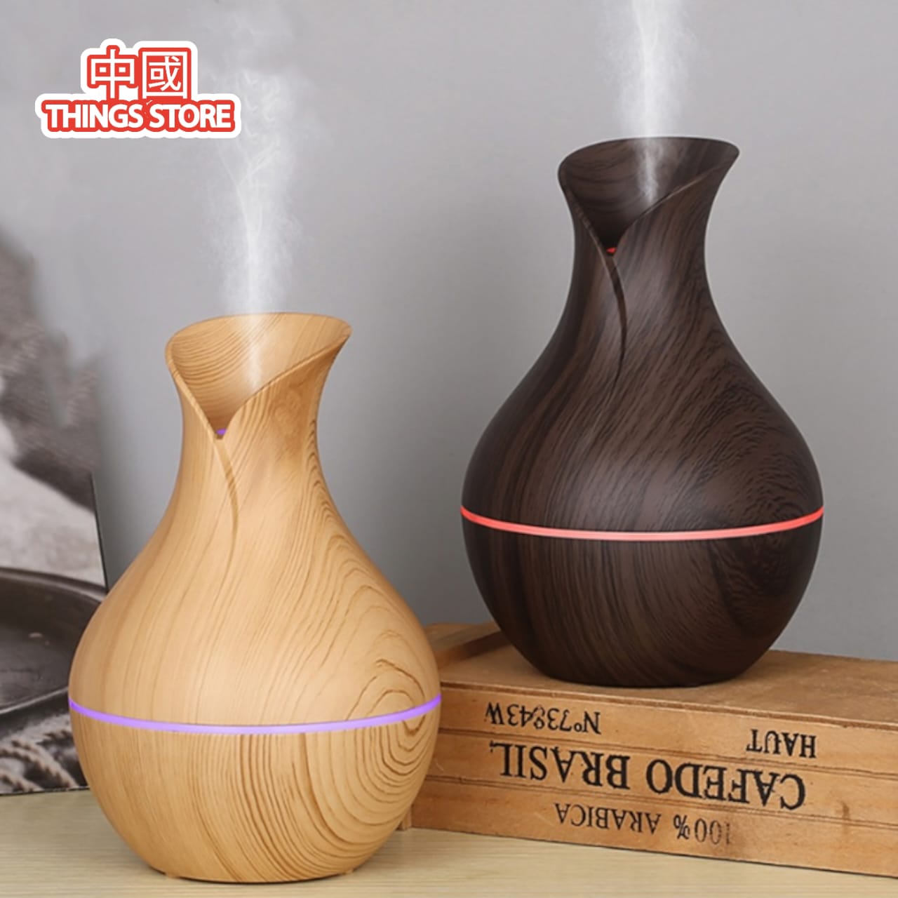 Humidificador curvo