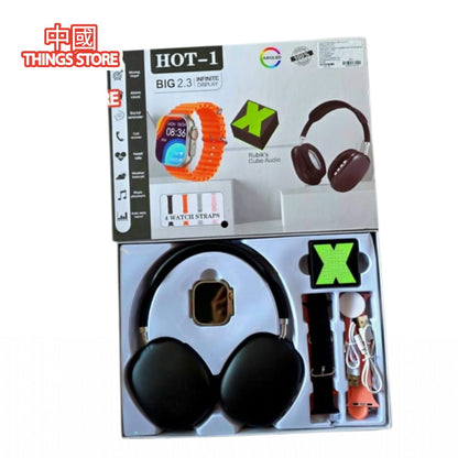 Kit de smart, audífonos, bocina