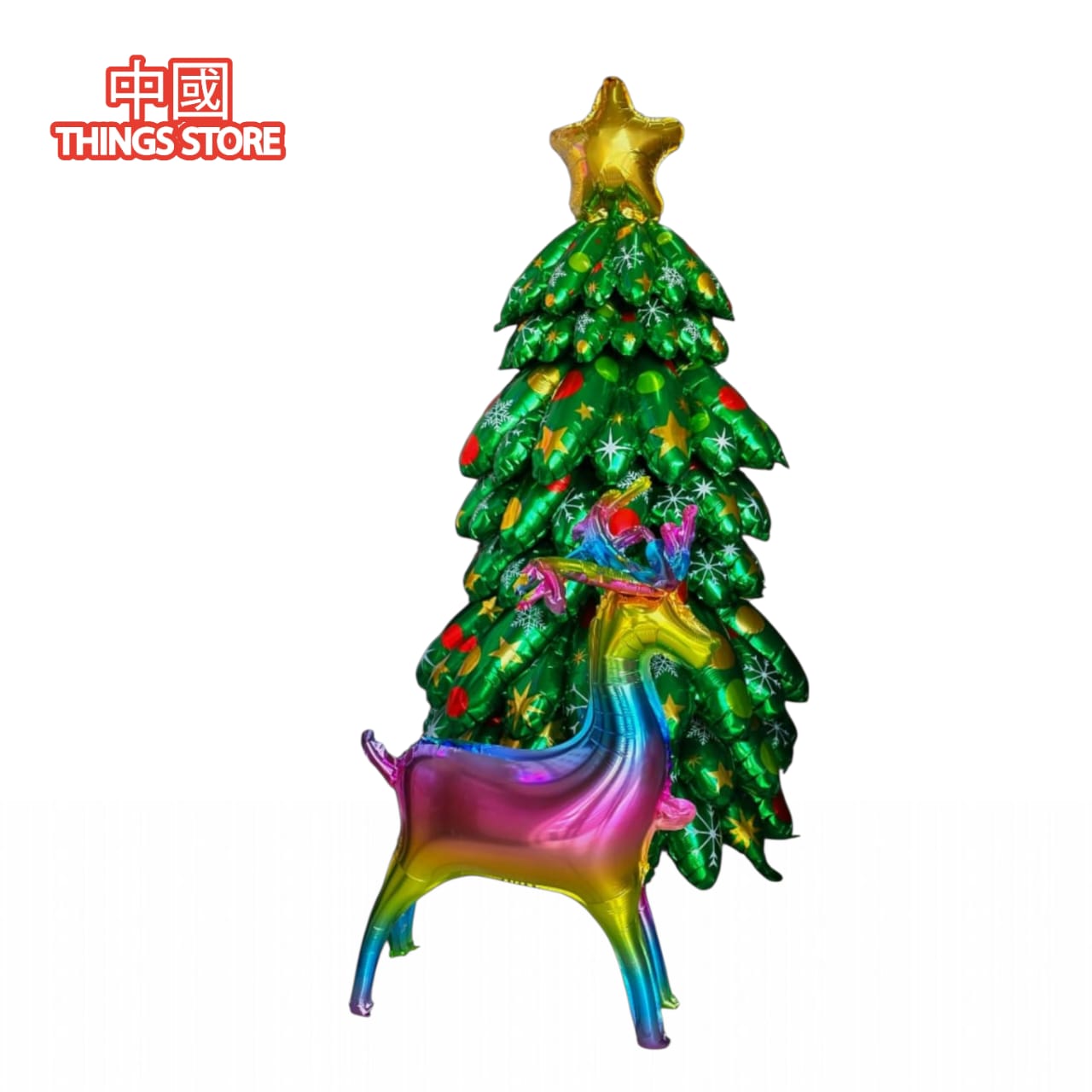 Globo de figura de arbol