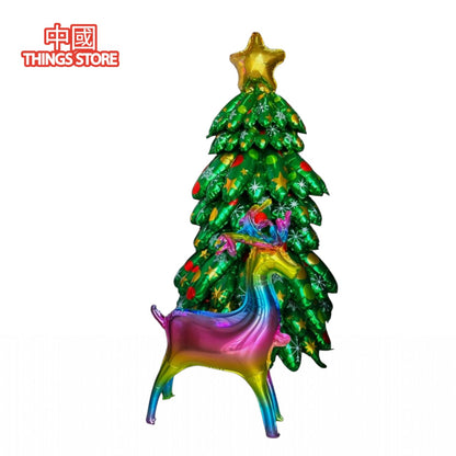 Globo de figura de arbol