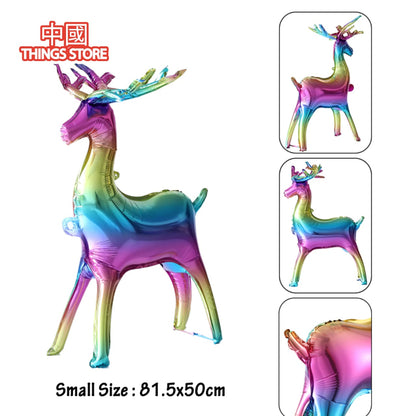 Globo de reno navideño