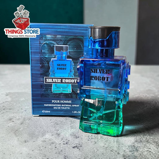 Perfume de caballero Silver Robot
