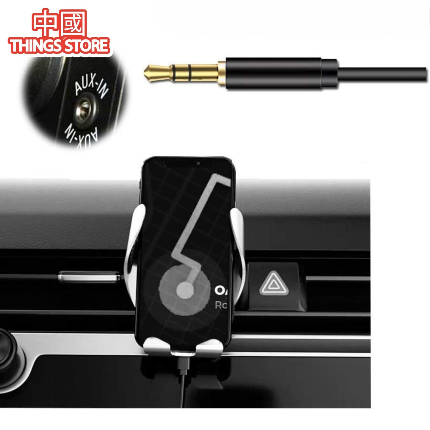 Cable auxiliar para iPhone