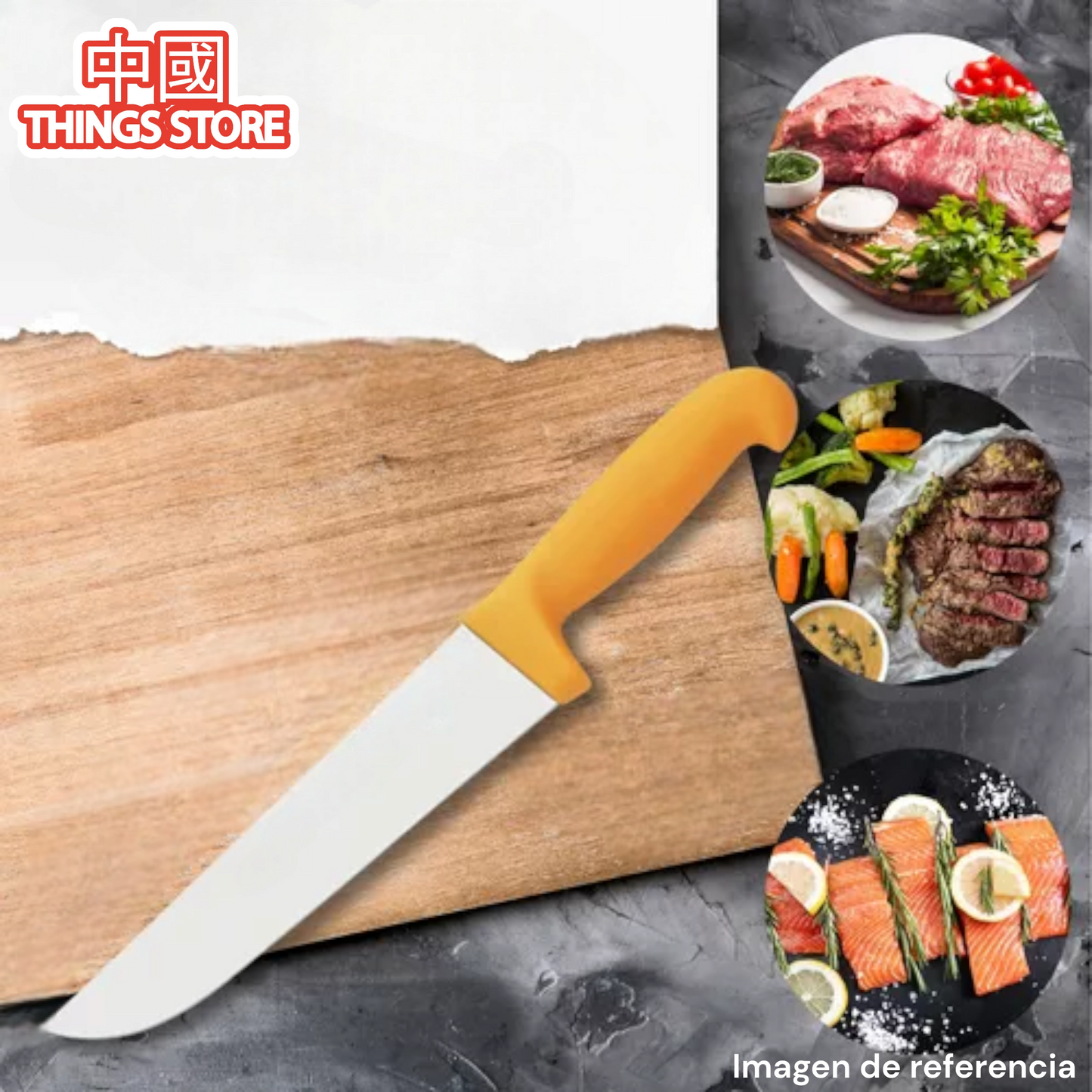 Cuchillo especial para cortes de carne