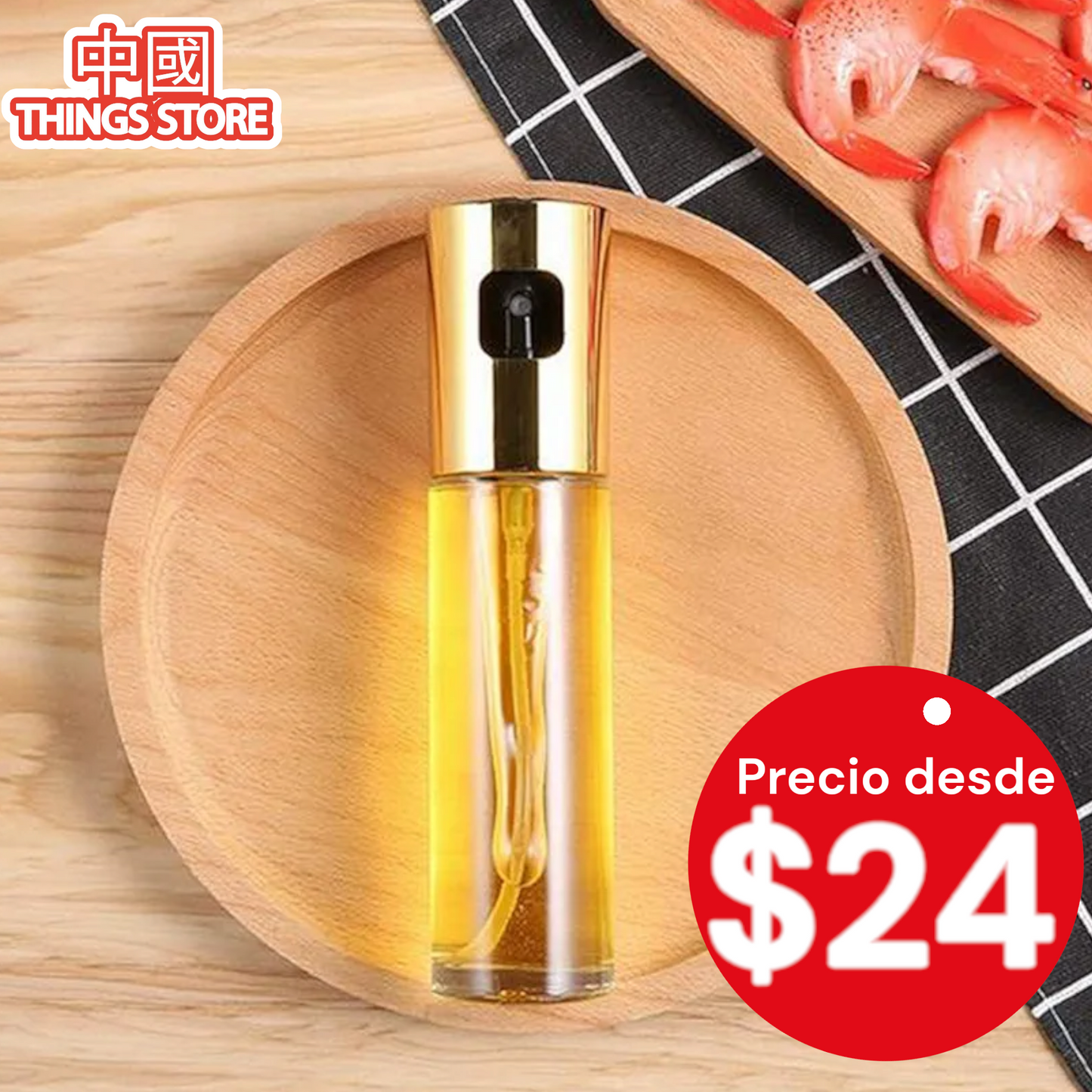 Aceitera de spray