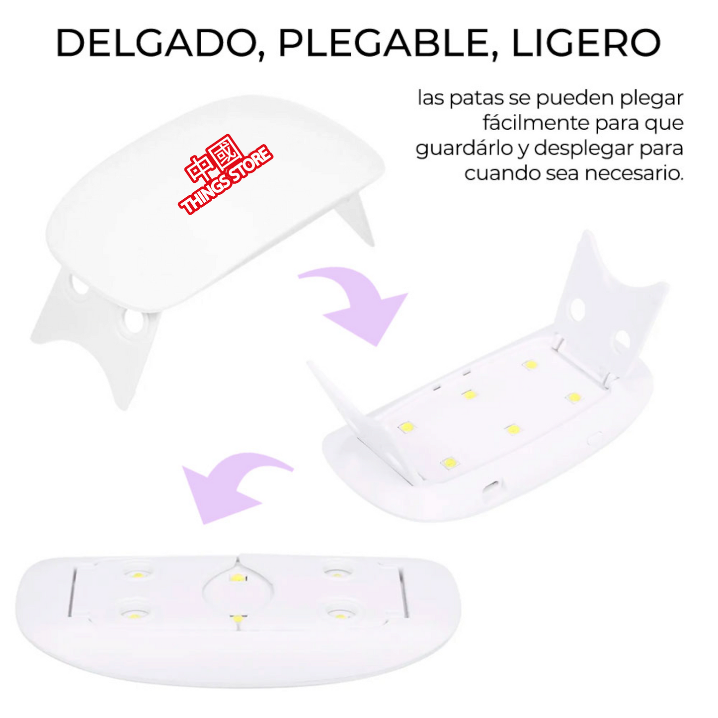 Lámpara de uñas mini