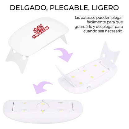 Lámpara de uñas mini