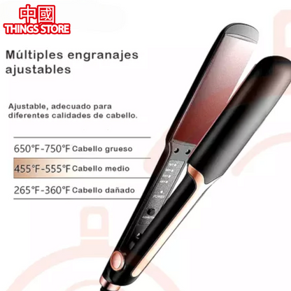 Plancha de pelo ancho