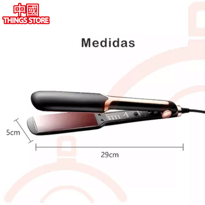 Plancha de pelo ancho