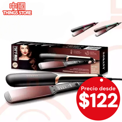 Plancha de pelo ancho