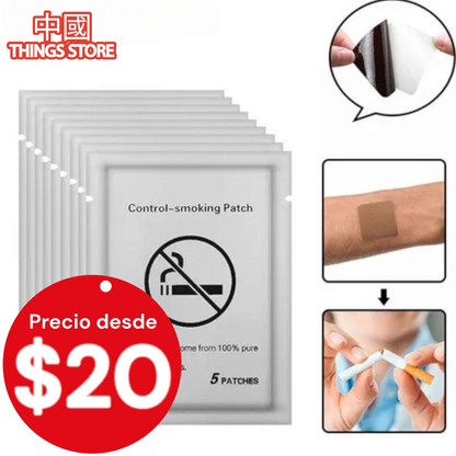 Parche para dejar de fumar