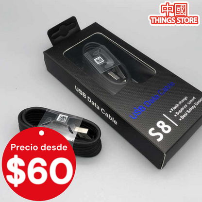 Cable de USB a entrada tipo C