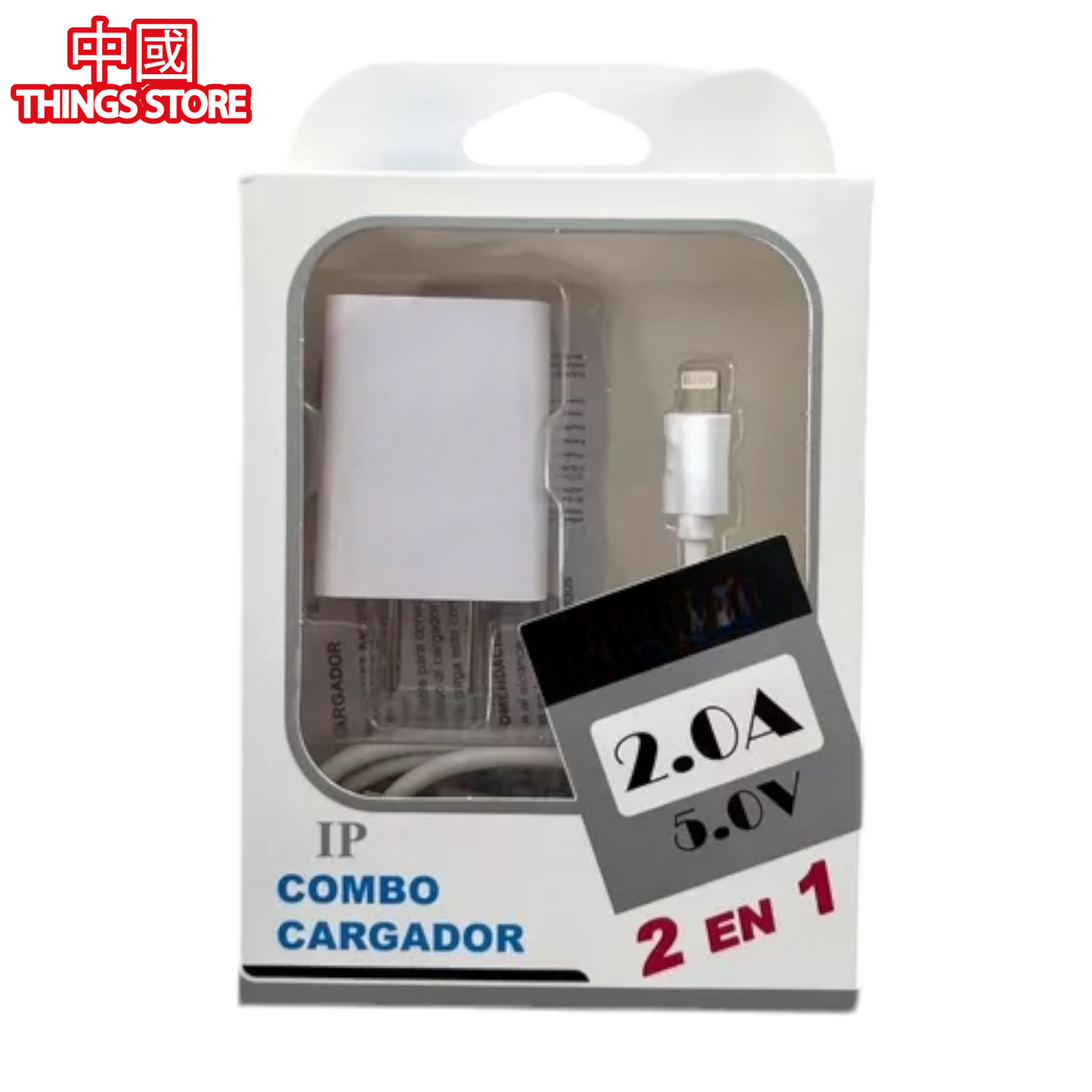 Combo cargador para Iphone