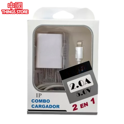 Combo cargador para Iphone