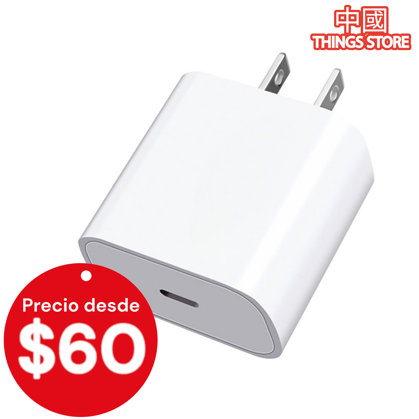 Cargador De Carga Rapida Pd Tipo C Usb Celular 20w