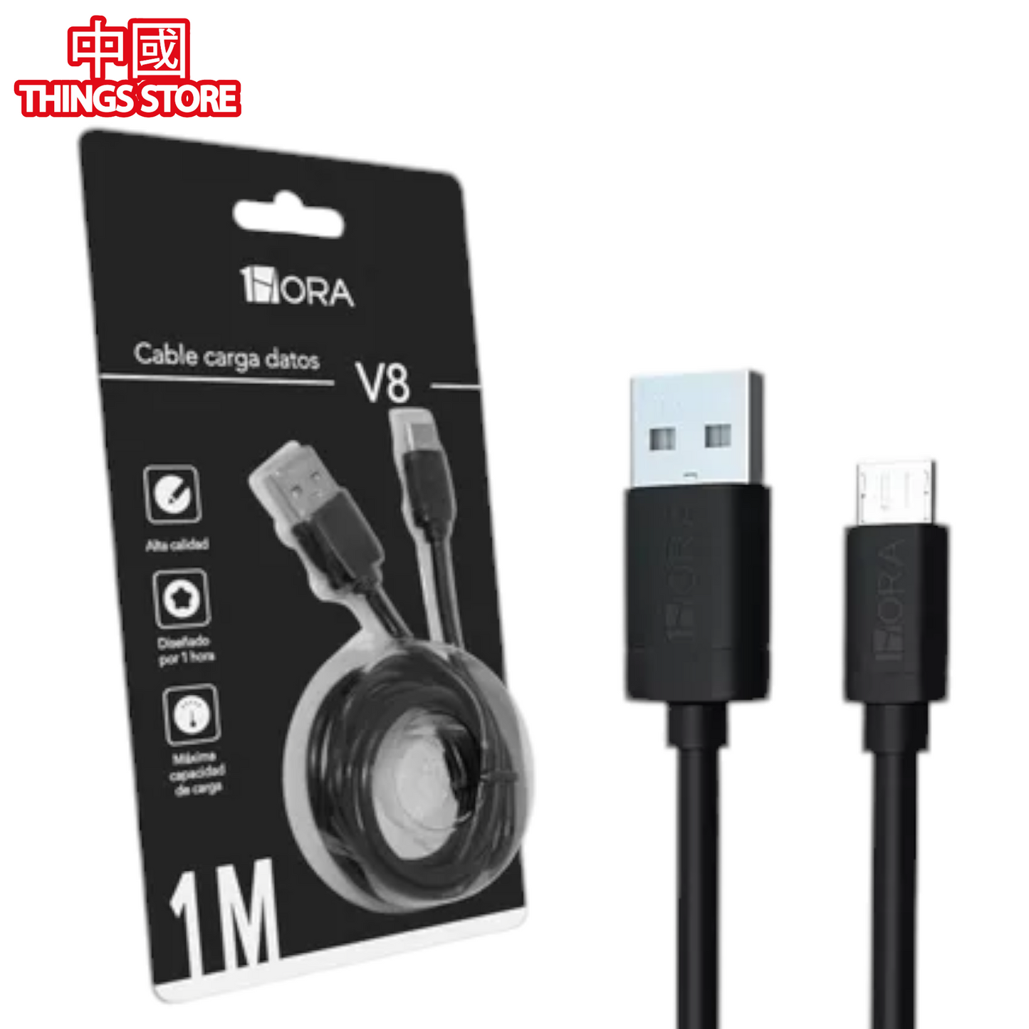 Cable V8 1m