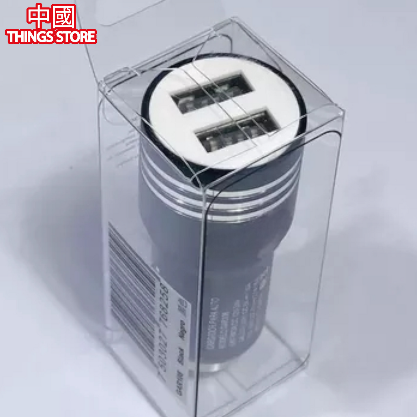 Cargador para auto 2 entradas