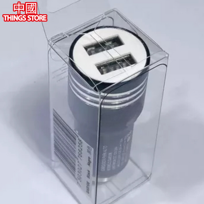 Cargador para auto 2 entradas