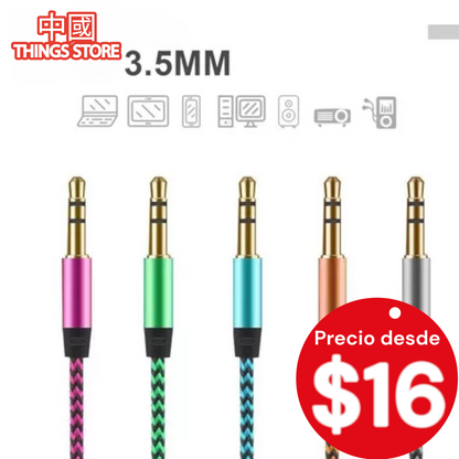 Cables De Audio Auxiliar Jack 3.5mm