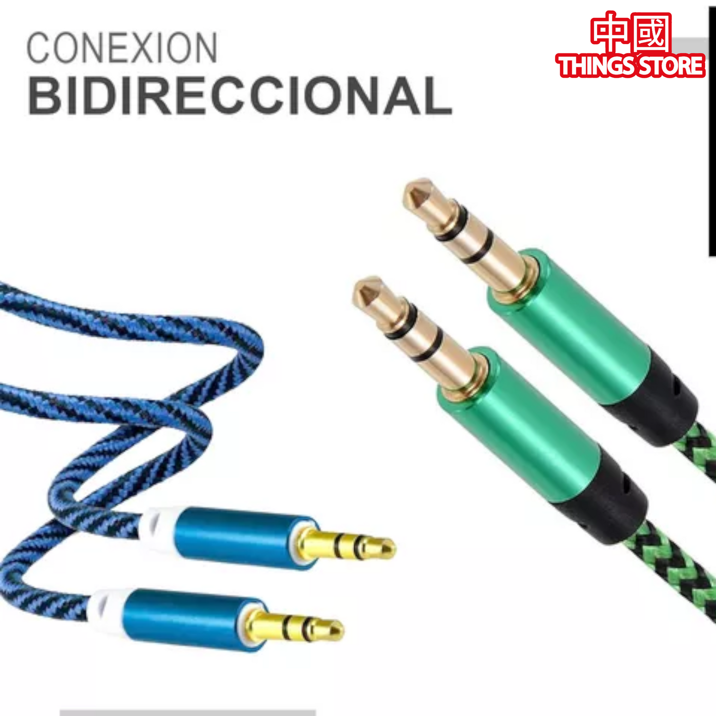 Cables De Audio Auxiliar Jack 3.5mm