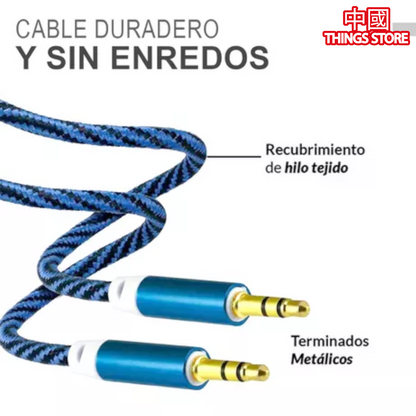 Cables De Audio Auxiliar Jack 3.5mm
