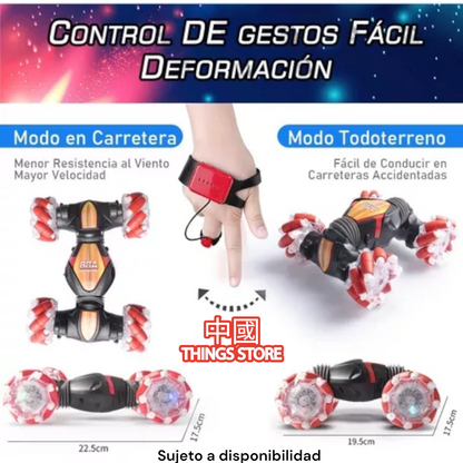 Carro con control remoto y manual