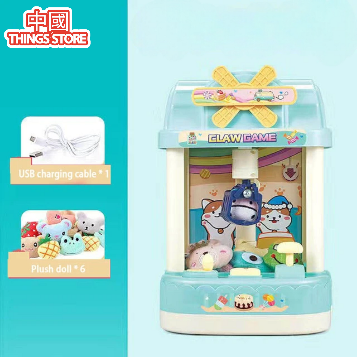 Maquina atrapa peluches grande