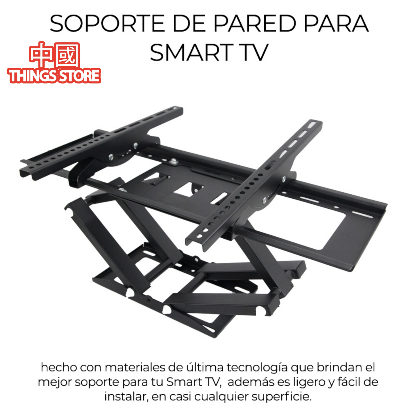 Soporte para TV de brazo de 30″ a 80″