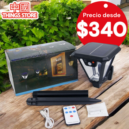 Lámpara solar de exterior