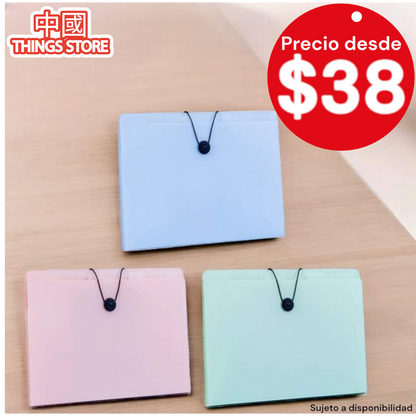 Folder tamaño carta liso