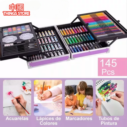 Estuche metálico de colores