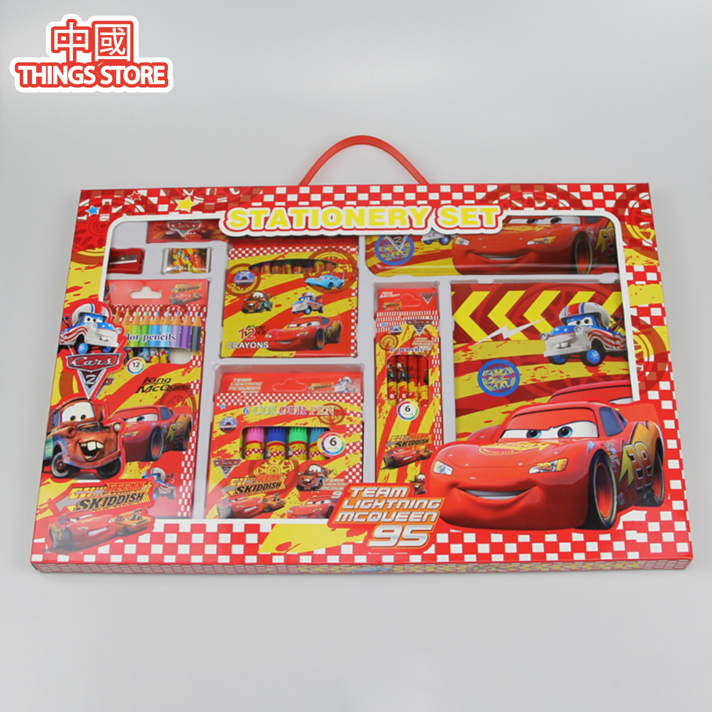 Set de papelería de personajes