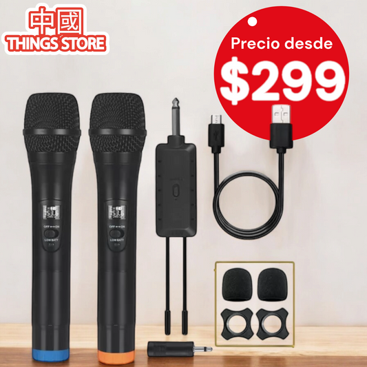 Micrófonos inalámbricos para bocina