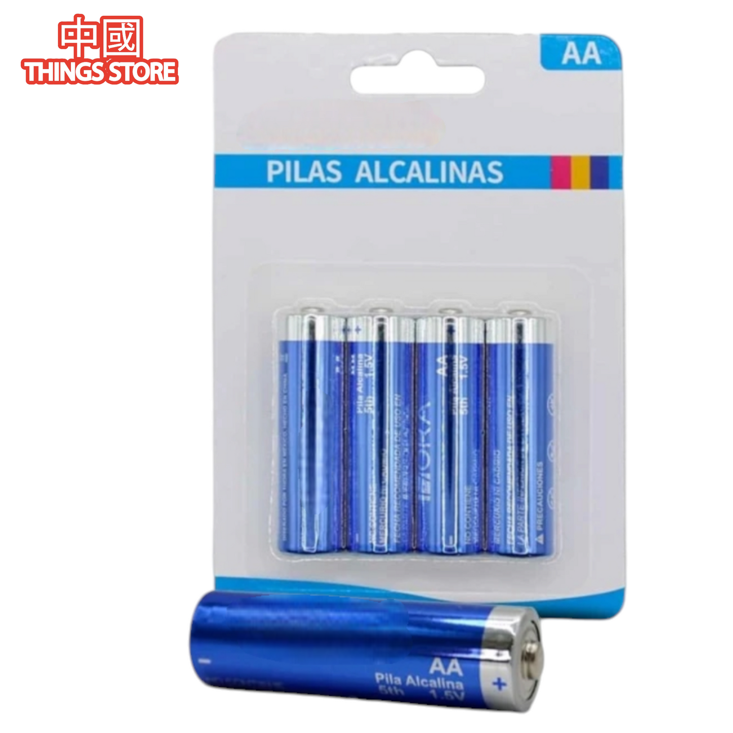 Paquete de 4 pilas AA