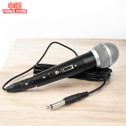 Micrófono con cable