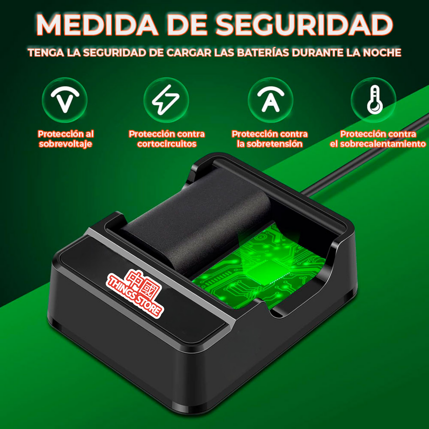 Batería Recargable y Cargador
