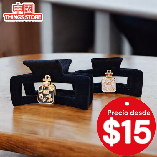 Pinzas de terciopelo