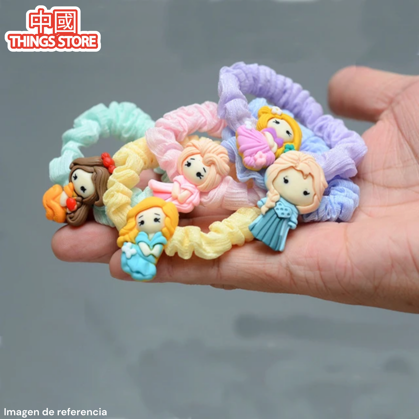 Scrunchies de princesas