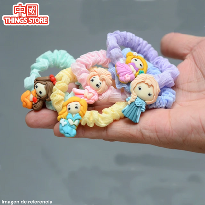 Scrunchies de princesas