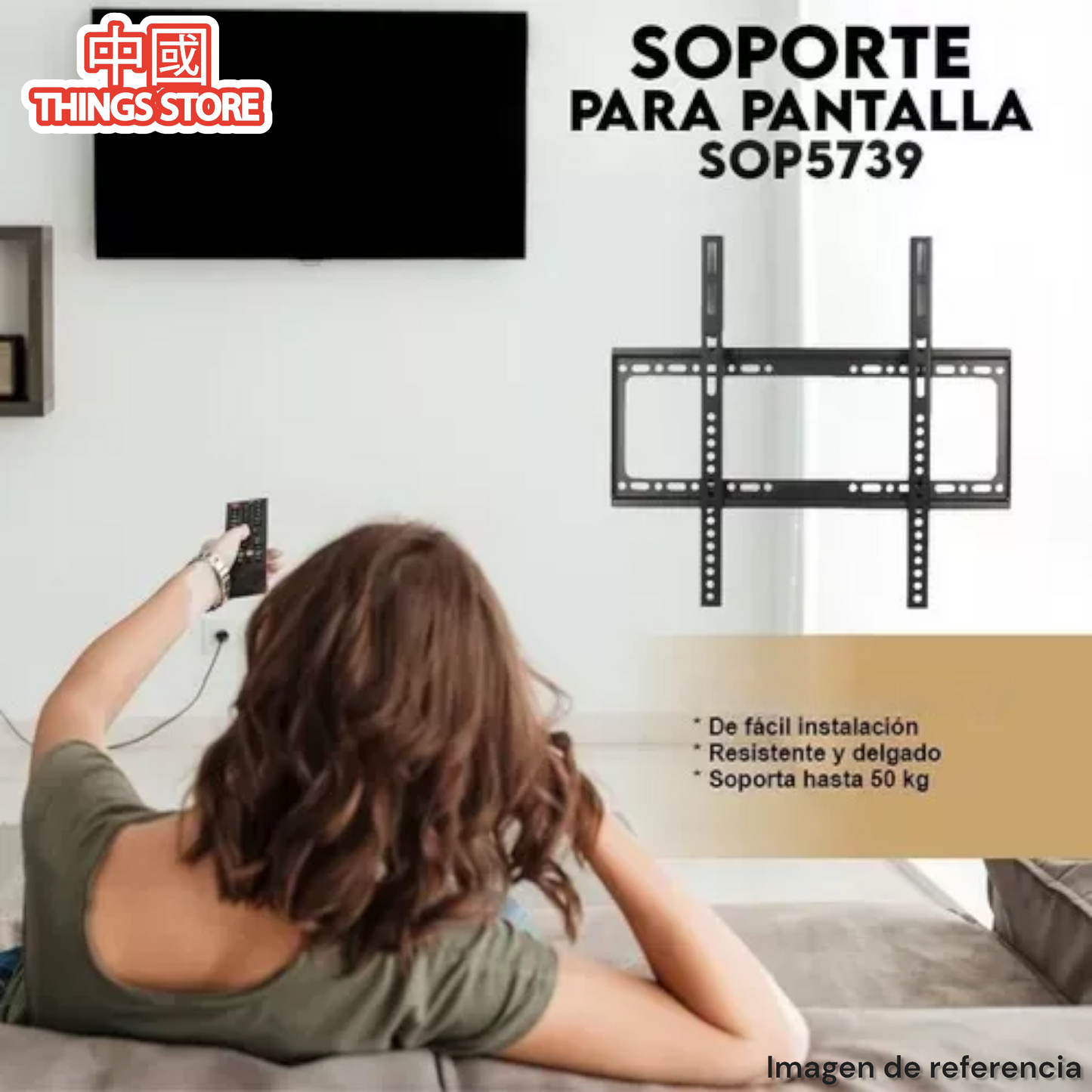 Soporte para T.V de 26" a 63"