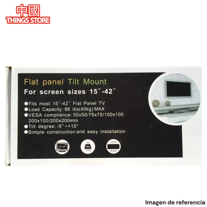 Soporte para TV de 15" a 42"