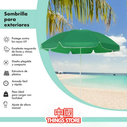 Sombrilla de playa 1 metro