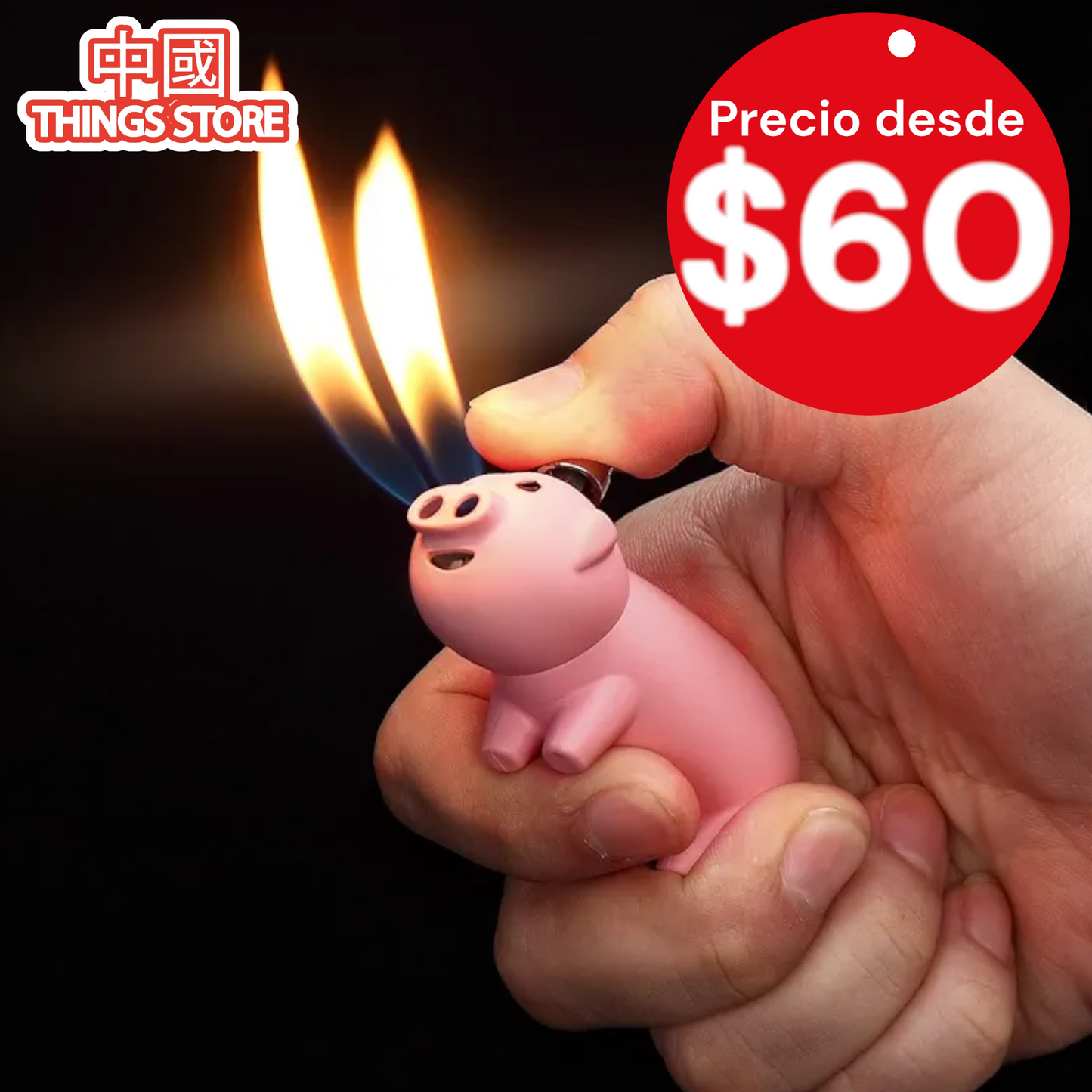 Encendedor de cerdito