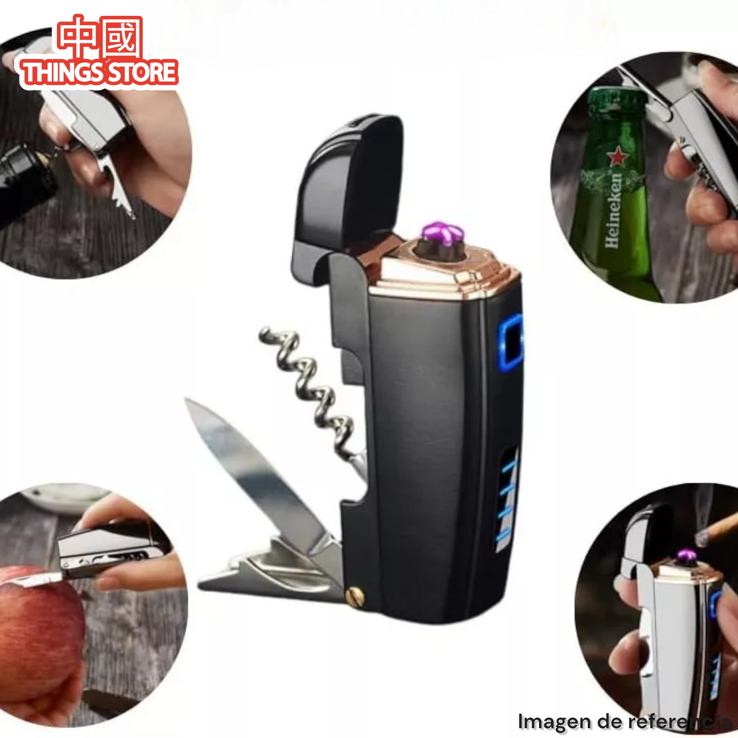 Encendedor con navaja
