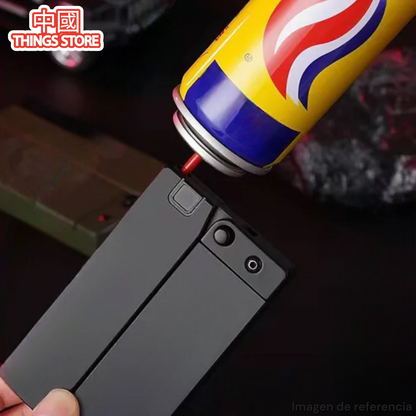 Encendedor con cigarrera