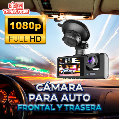 Cámara de coche 3 cámaras