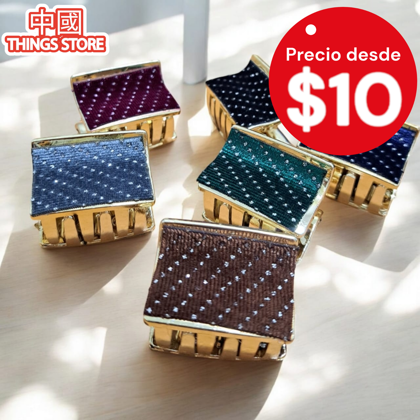 Pinza para el cabello