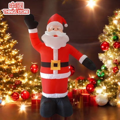 Inflable de Santa Claus 1.8 metros