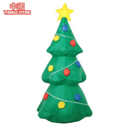 Inflable de árbol navideño 1.8 metros